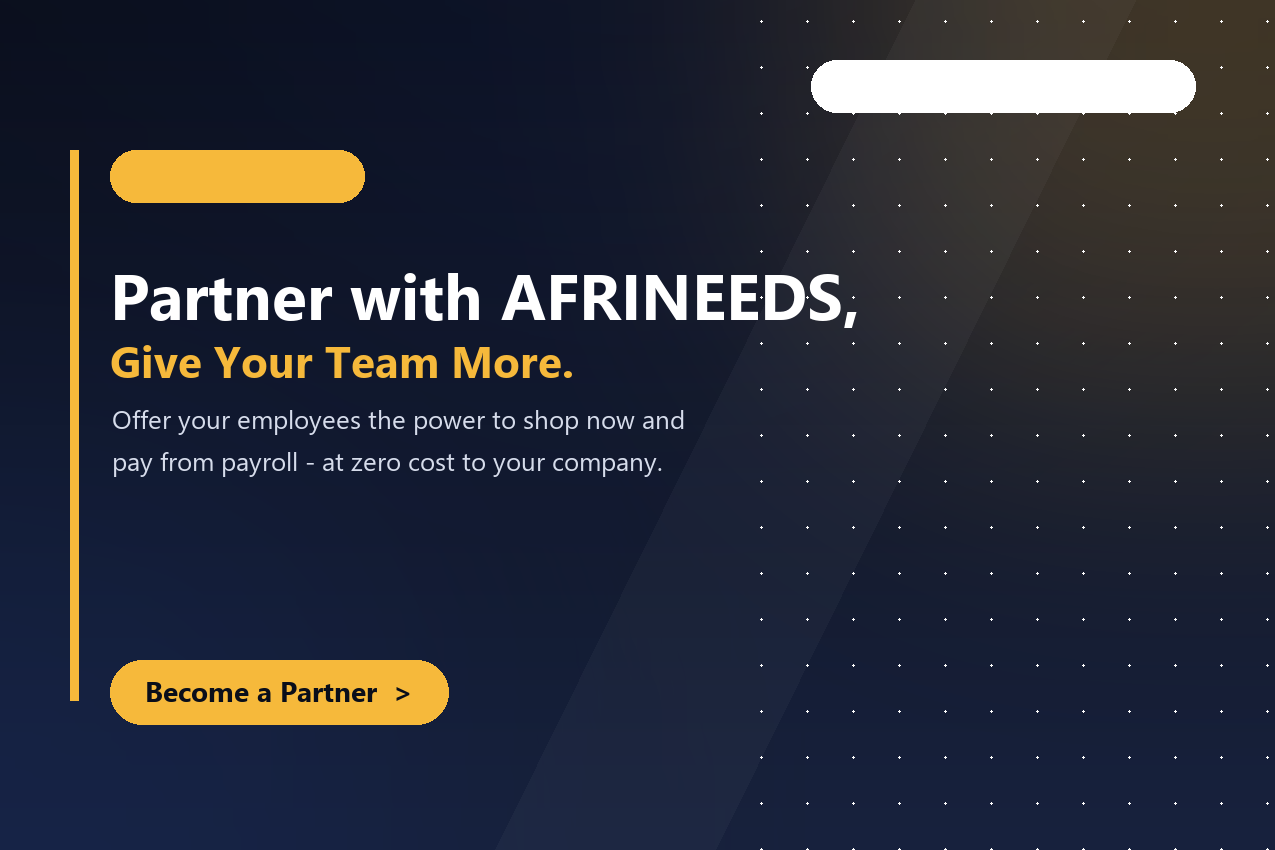Afrineeds promo